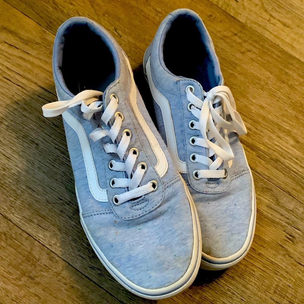 Light Blue Vans GUC 9 Lace-up Shoes